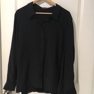Eileen Fisher 100% silk blouse
